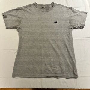 Vans Off The Wall Gray Stripe Men's T-Shirt